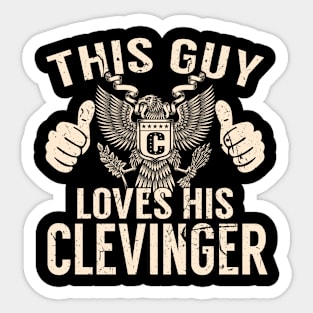 CLEVINGER Sticker